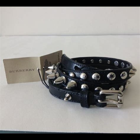 burberry bow belt|burberry belt with 3 spikes.